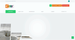 Desktop Screenshot of cozy-beanbags.com