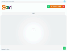 Tablet Screenshot of cozy-beanbags.com